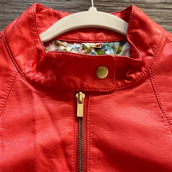 Black rivet leather jacket 🧥 - Picture 6 of 12